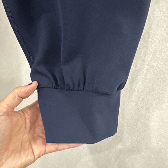 Athleta Salutation Navy Blue High Rise Jogger Pants Athleisure Gym Womens MP - Picture 7 of 11